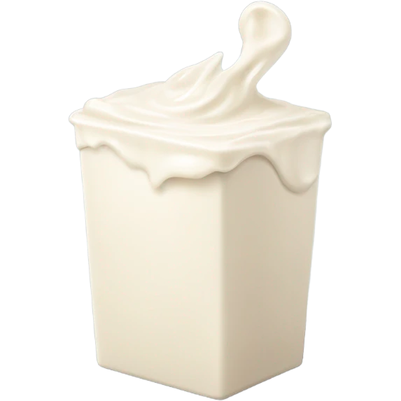 carton of cream emoji
