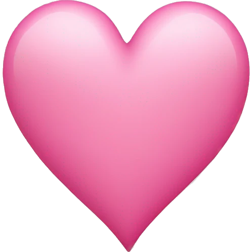 pink heart emoji