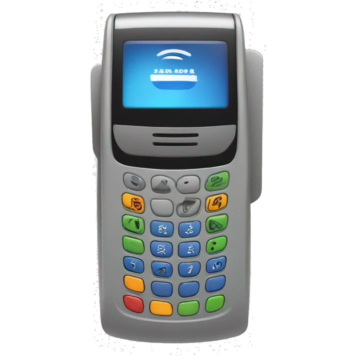 simple credit card reader emoji