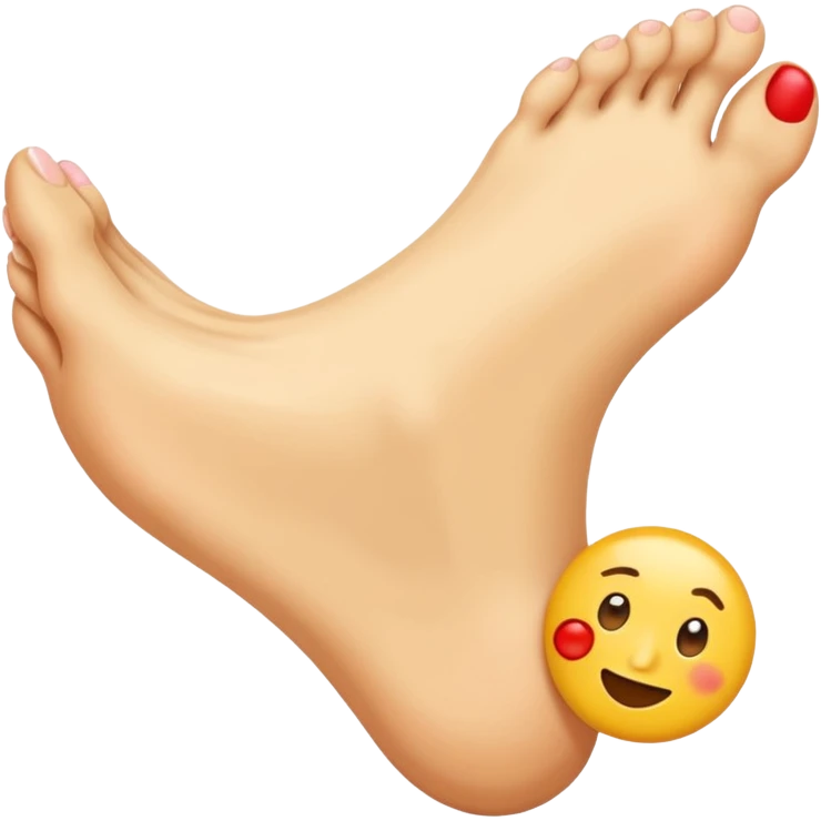 Ayak koklama emojisi emoji
