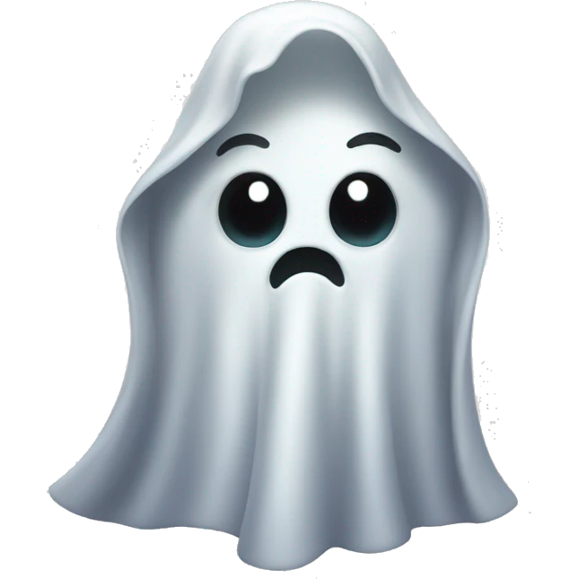 Ghost in love emoji