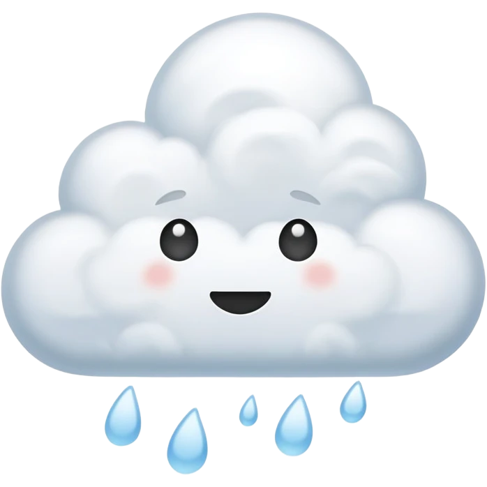 empty cloud shape emoji