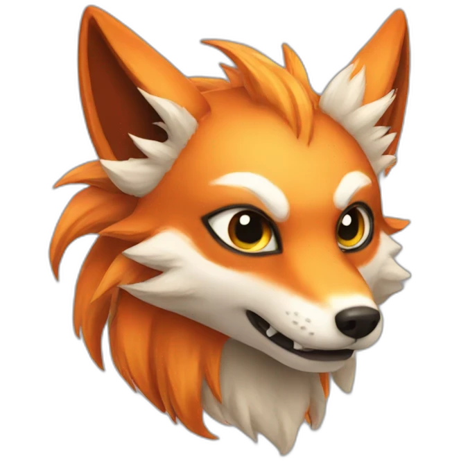 nine tails fox emoji