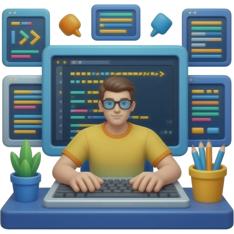 ИИ пишет код (✨), в контексте вайбкодинга emoji