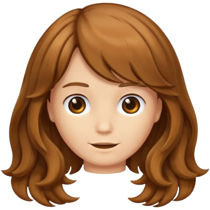 Hair wig emoji