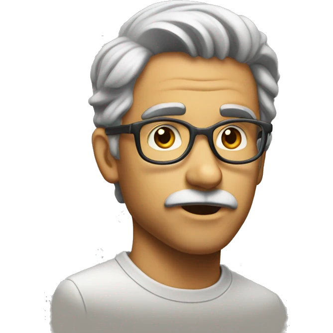 curious but exciting about something emoji