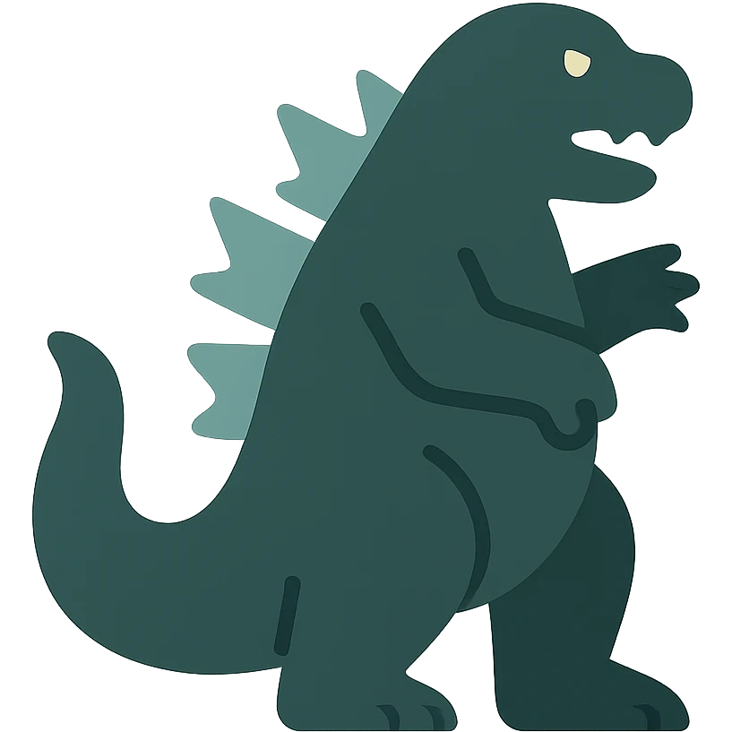 Godzilla emoji
