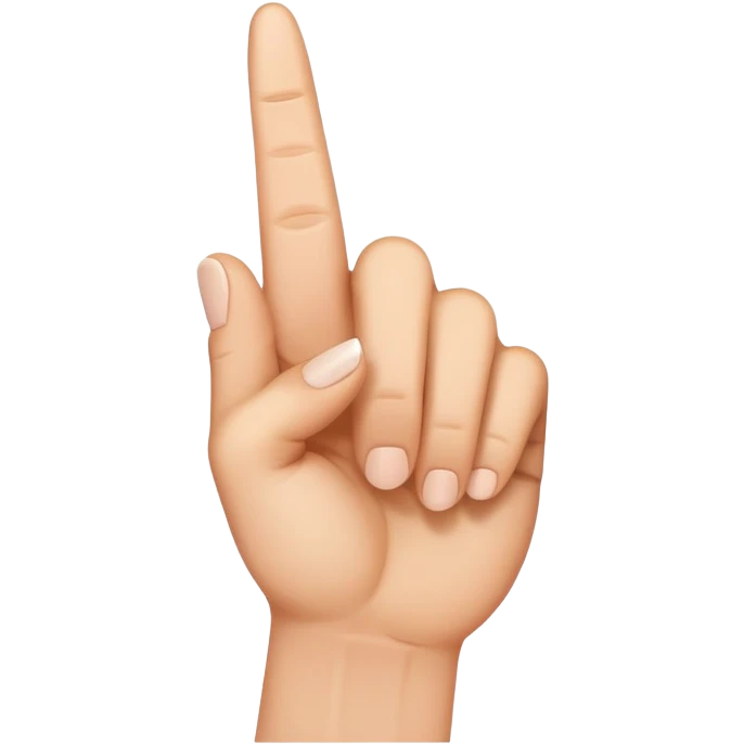 middle finger emoji
