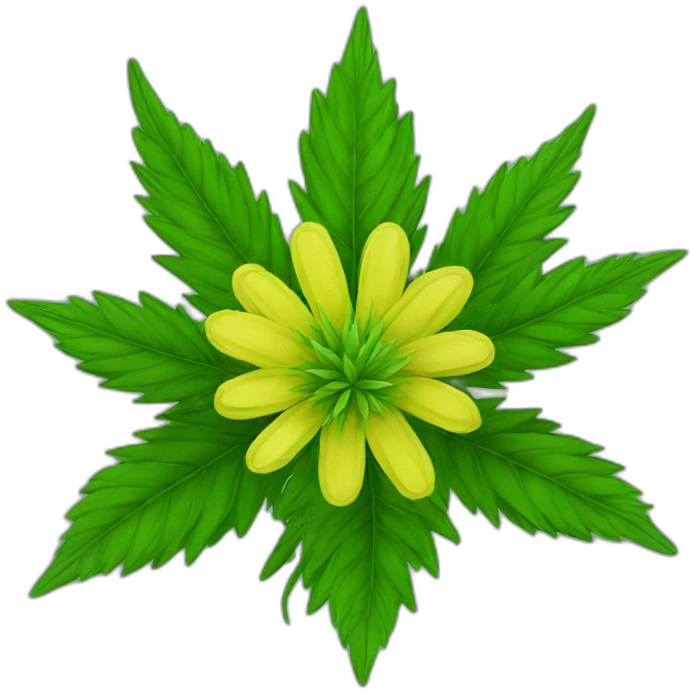 Cbd flower emoji