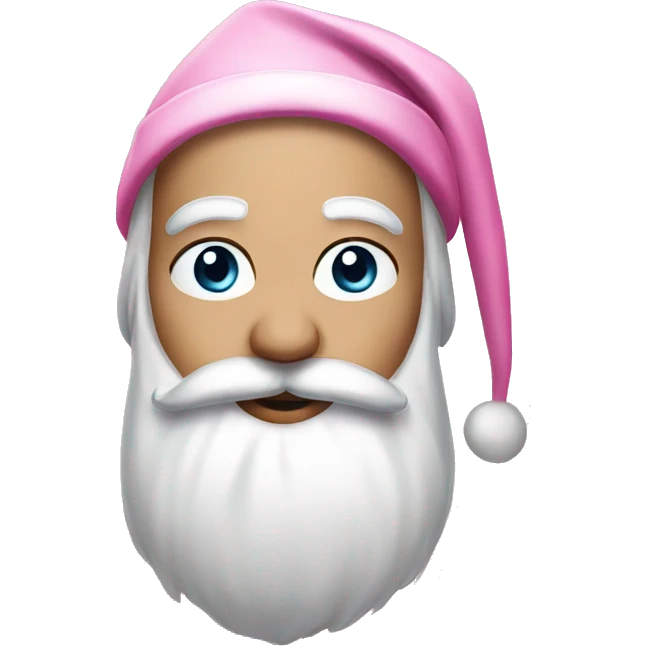 pink christmas emoji