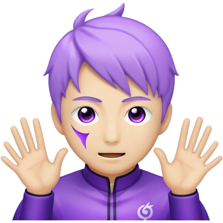 gojo satoru Hollow Purple emoji