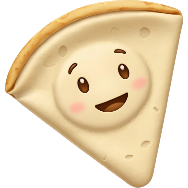 flour tortilla without fiolling emoji