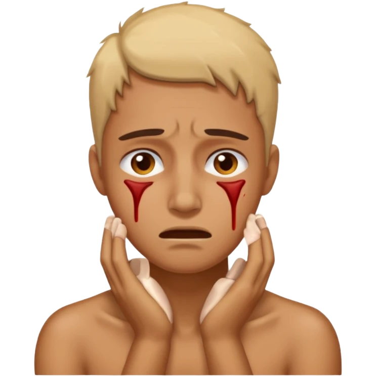 pain and suffering emoji