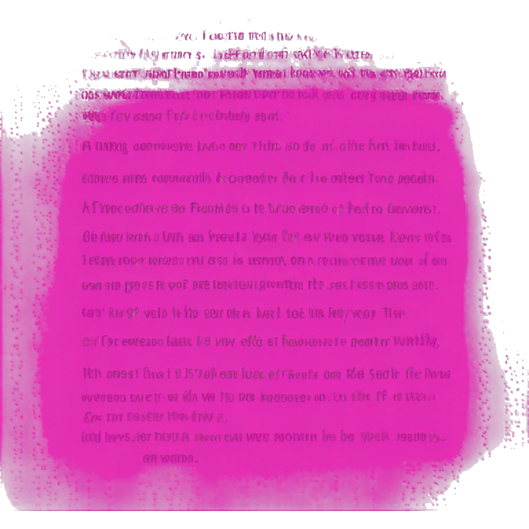 neon pink poem emoji