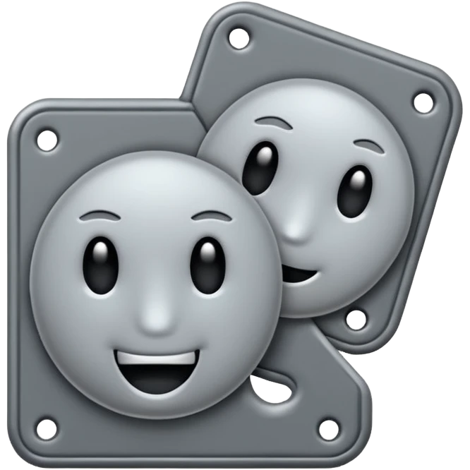 Velcro  two side  emoji