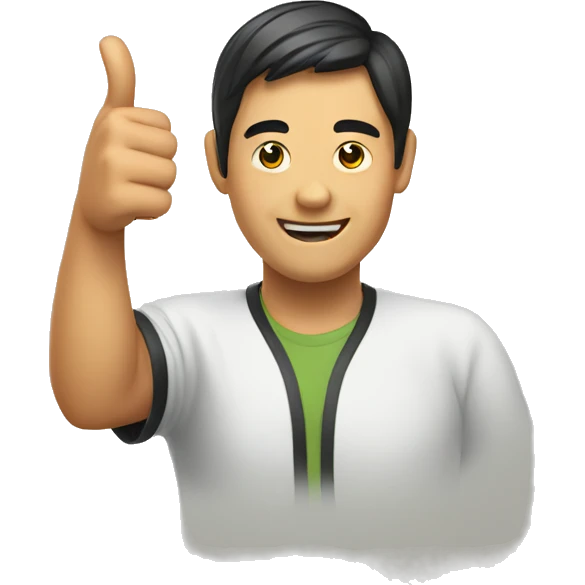 Asian-thumbs up emoji