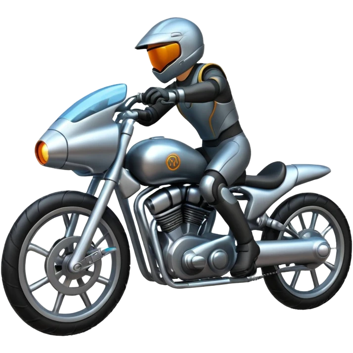 Bullet bike hunter  emoji