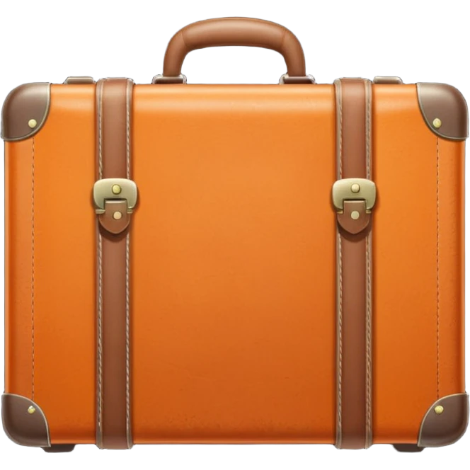 orange Suitcase emoji