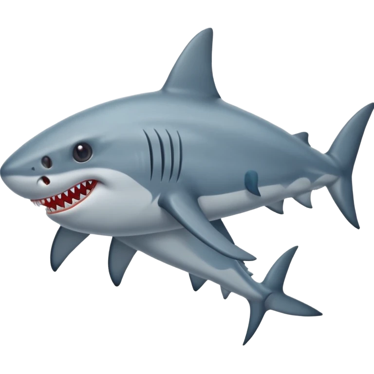 Акула с двумя головами emoji