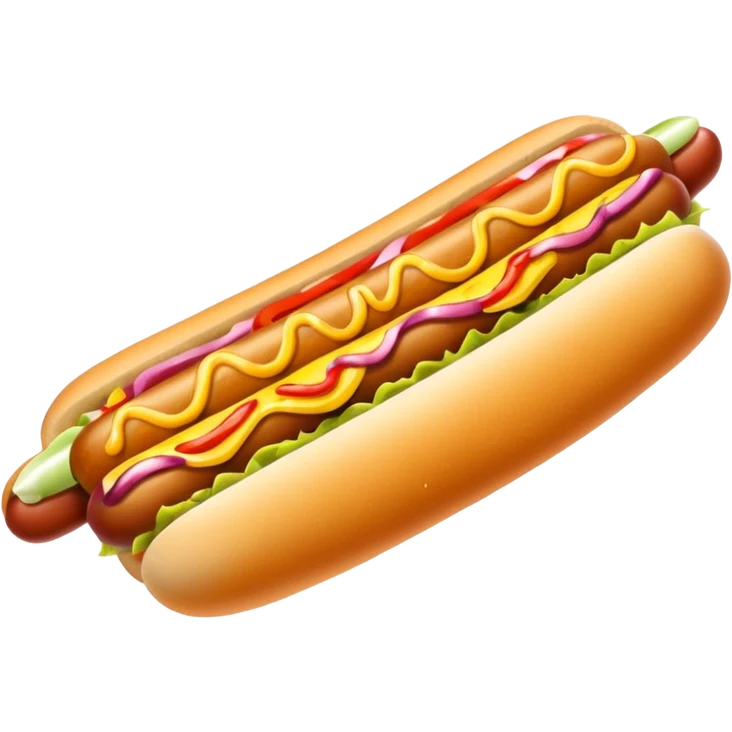 hot dog emoji