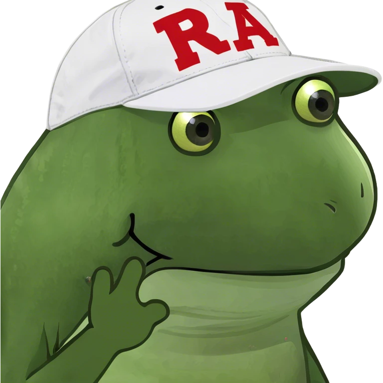 Boy with baseball hat emoji