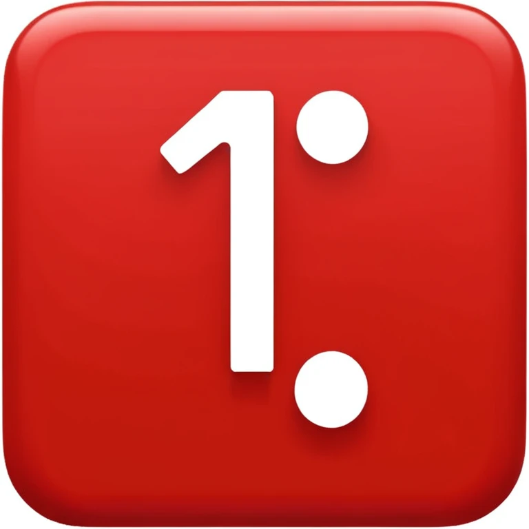 the number 110 with a red background emoji