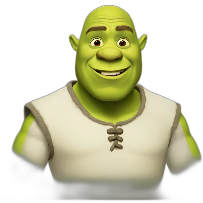 white-shrek emoji