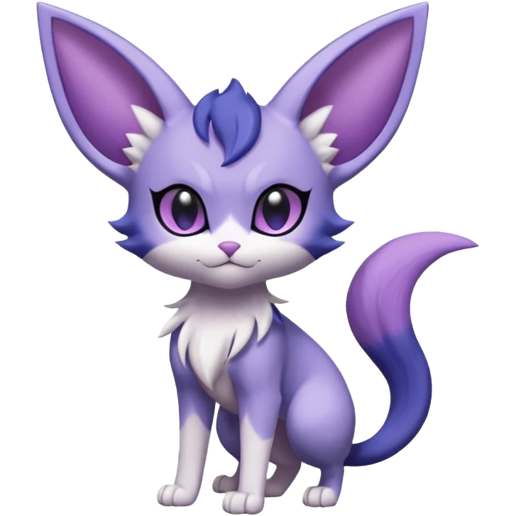 Espeon-Purrloin-Meowstic-Fakémon-hybrid-creature (full body)  emoji
