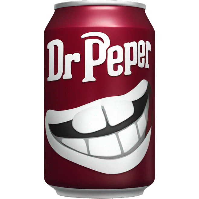 Dr Pepper can  emoji