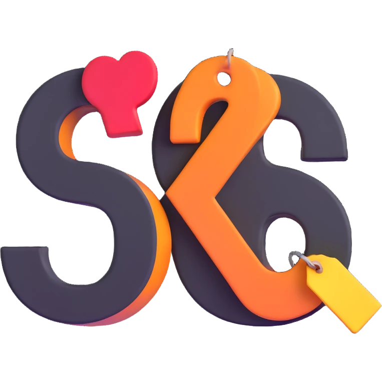 percentage sign, discount symbol, special offer tag emoji