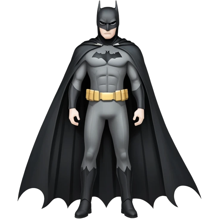 Full body Rick Owen Batman emoji