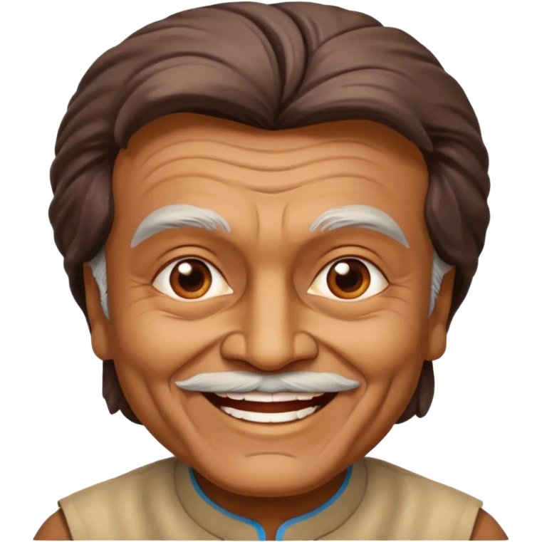 Rajnikant face emoji