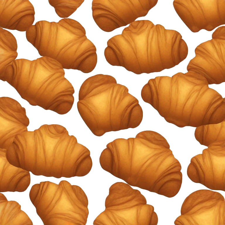 Chocolate croissant  emoji