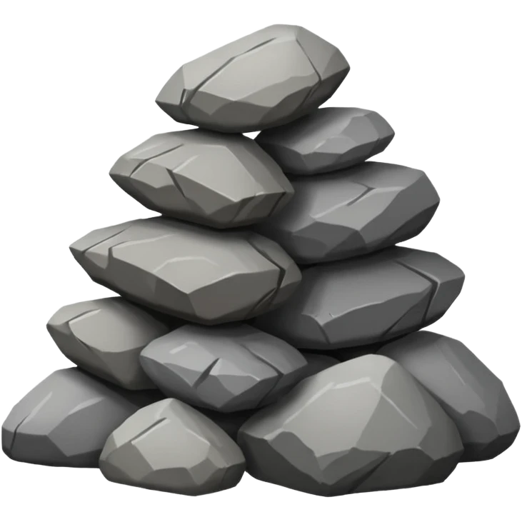 rocks emoji