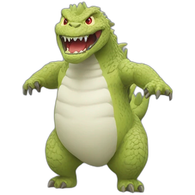 Goji (proportional)calm (realistic) (Godzilla King of the Monsters, 2019) emoji