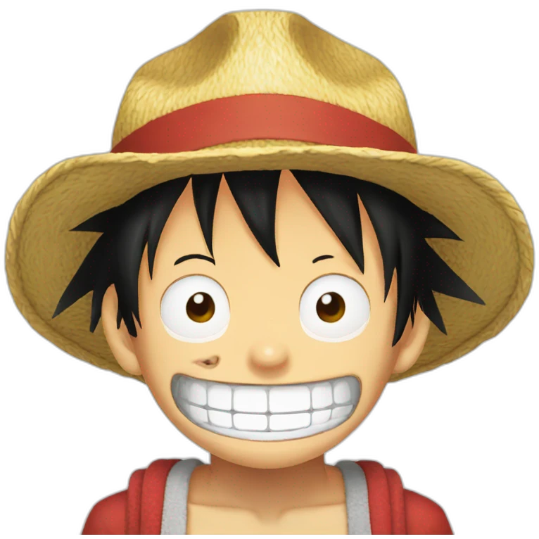Monkey Luffy emoji