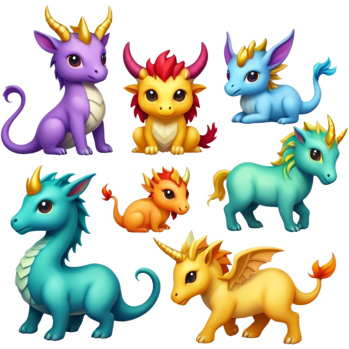 mythical creatures emoji