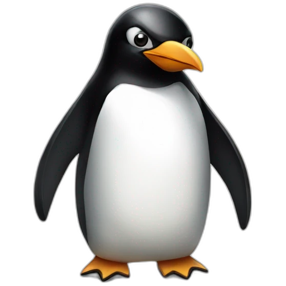 Badass Penguin emoji