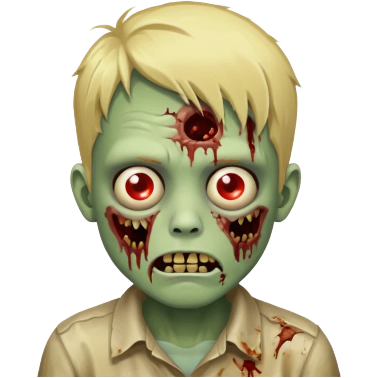 blonde boy zombie emoji emoji