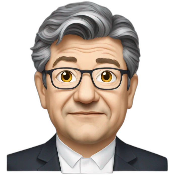 Jean luc mélanchon clow emoji