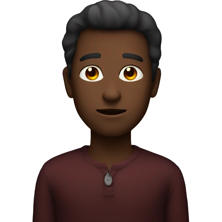 dark red emoji