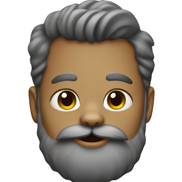 Cat with a beard emoji