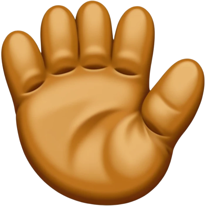 ⁠A twitching paw tapping or drumming against the screen. emoji