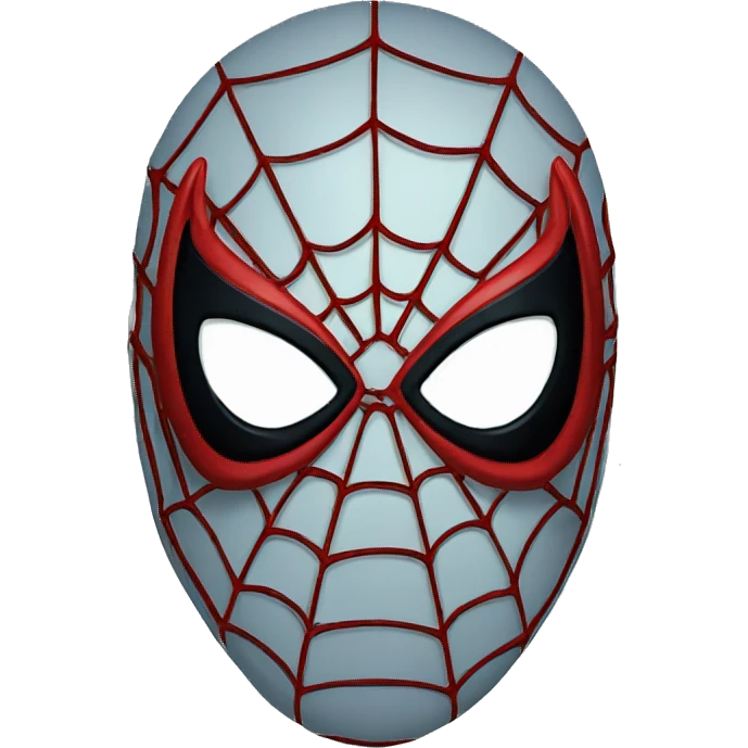 Spiderman mask emoji