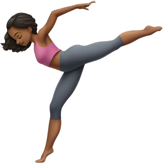 Pilates girl  emoji