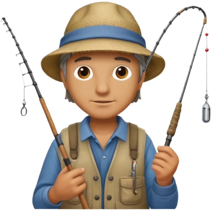 Fisher man  emoji