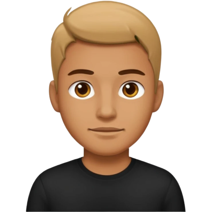 Landak serm hitam emoji