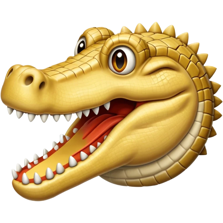 Beige crocs- Just one emoji