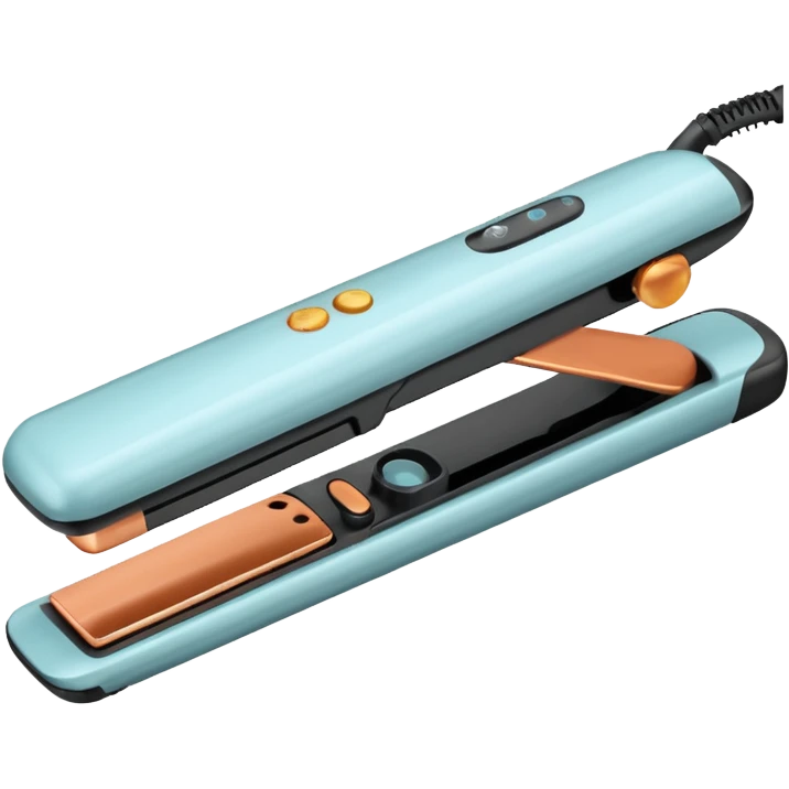 hair straightener emoji