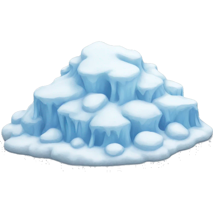 Snowdrift emoji